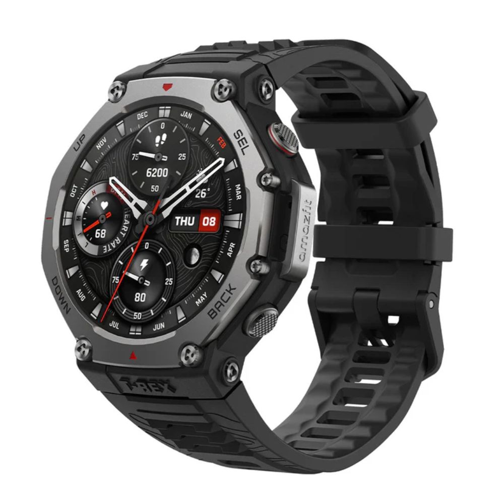 Top 5 Best Rugged Smartwatches for Outdoor, Fitness, and Work Environments Amazfit T-Rex 3