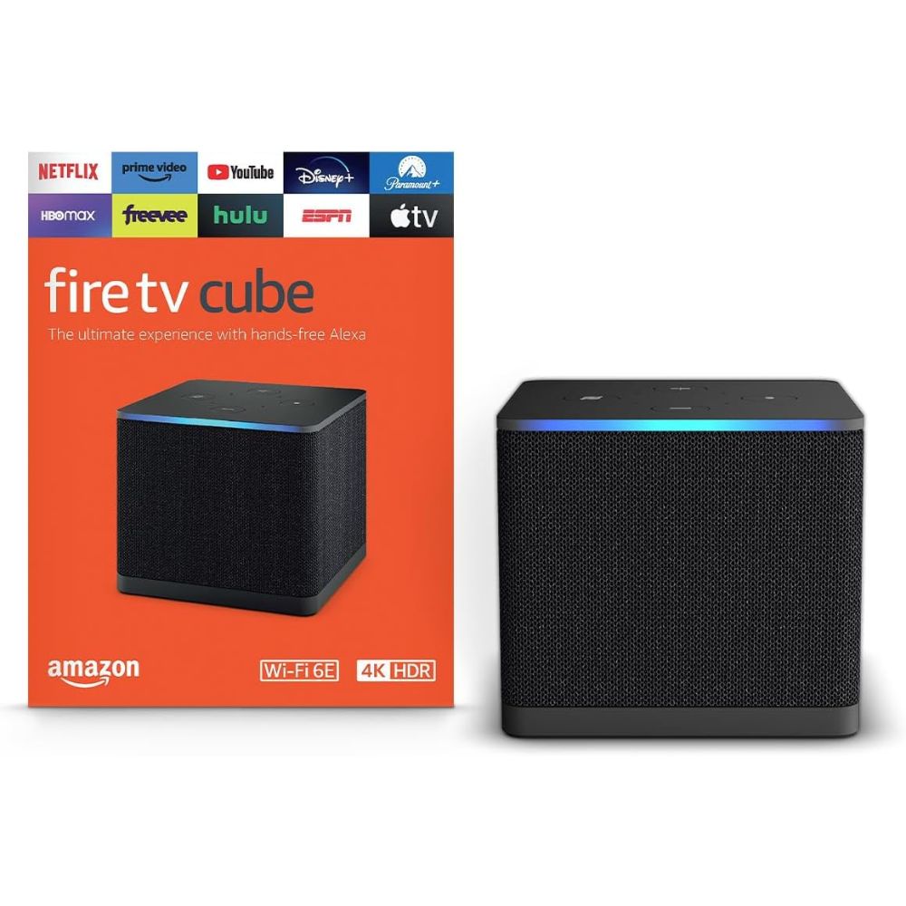 Amazon Fire TV Cube (4K) – Best for Alexa Smart Home Setups