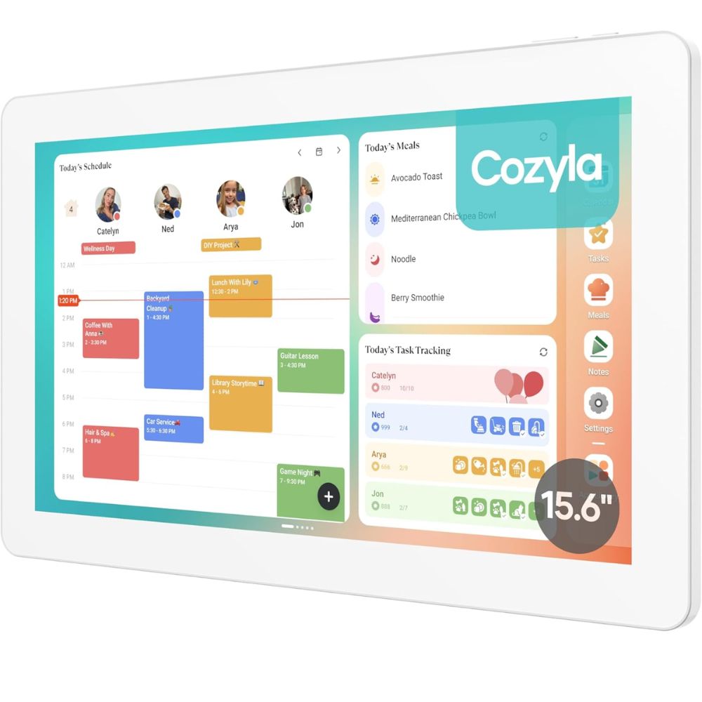 Cozyla Calendar+ 2 – Best for Photo-Forward Smart Family Planner
