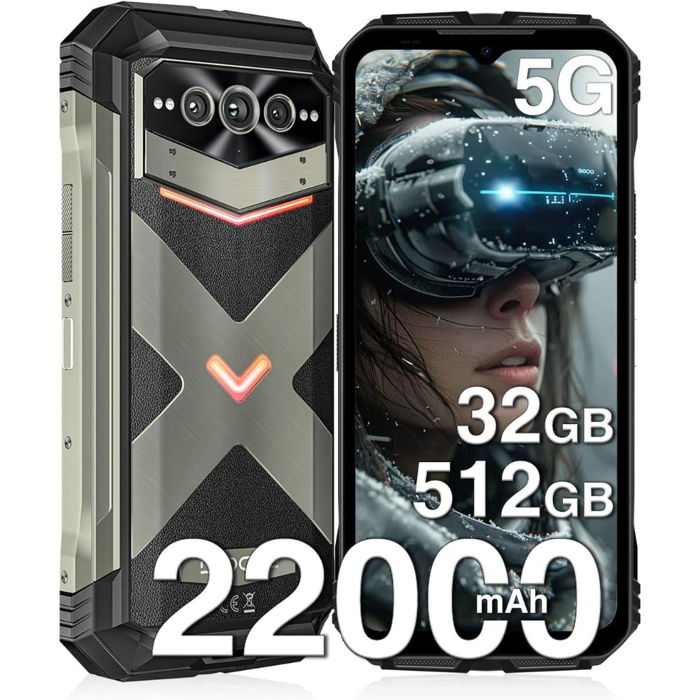 DOOGEE V Max Pro 5G – Best for Extreme Battery Life and Multitasking