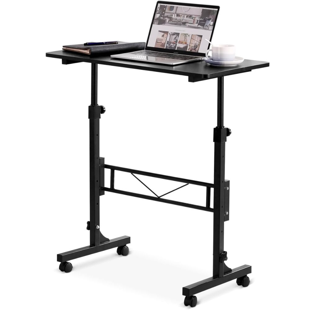 Amztabler Small Standing Desk Adjustable Height – Best Standing Desk with Walking Pad