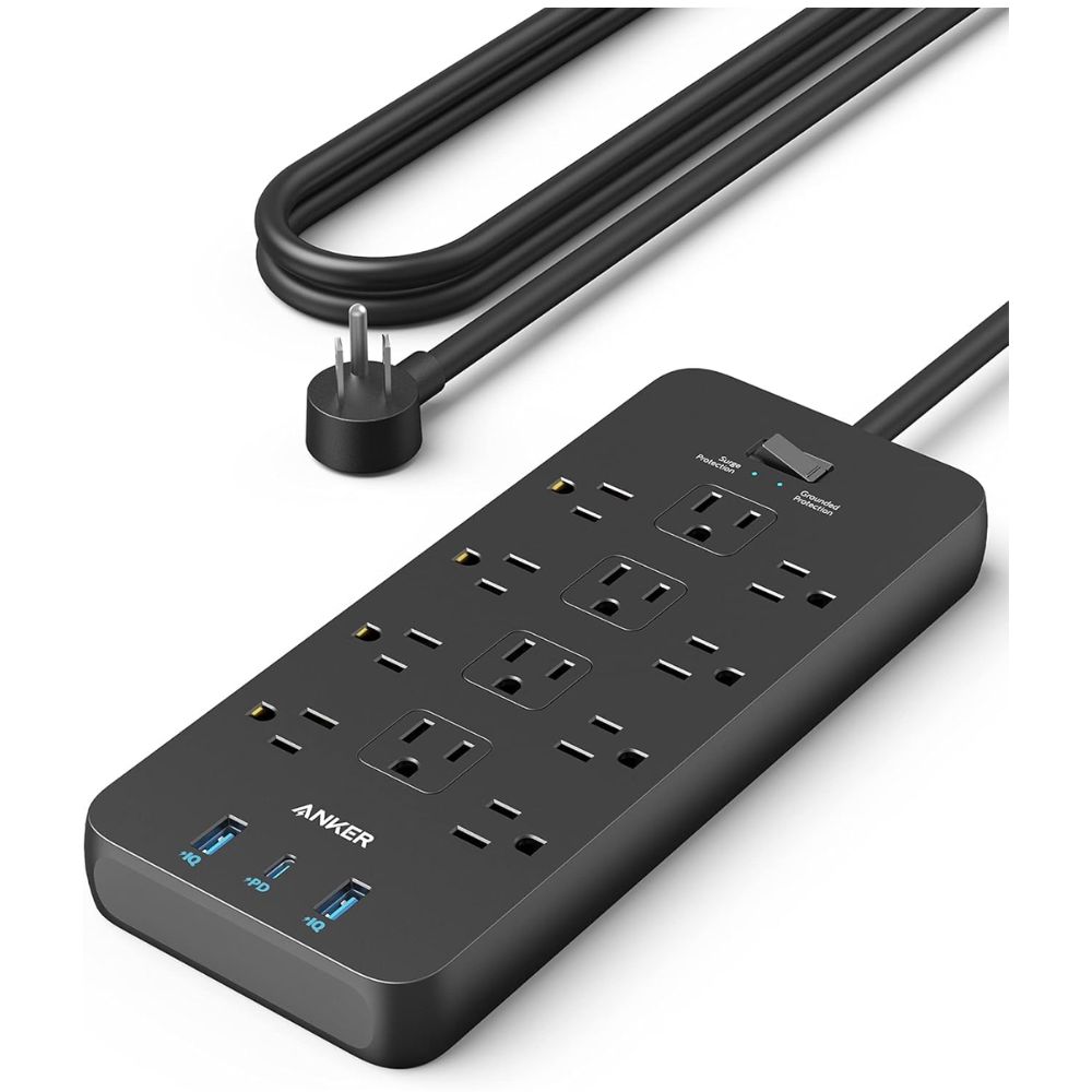 Top 5 Best Power Strips for Home Office Desks With USB Charging and Surge Protection Anker 351 Power Strip – Best Overall