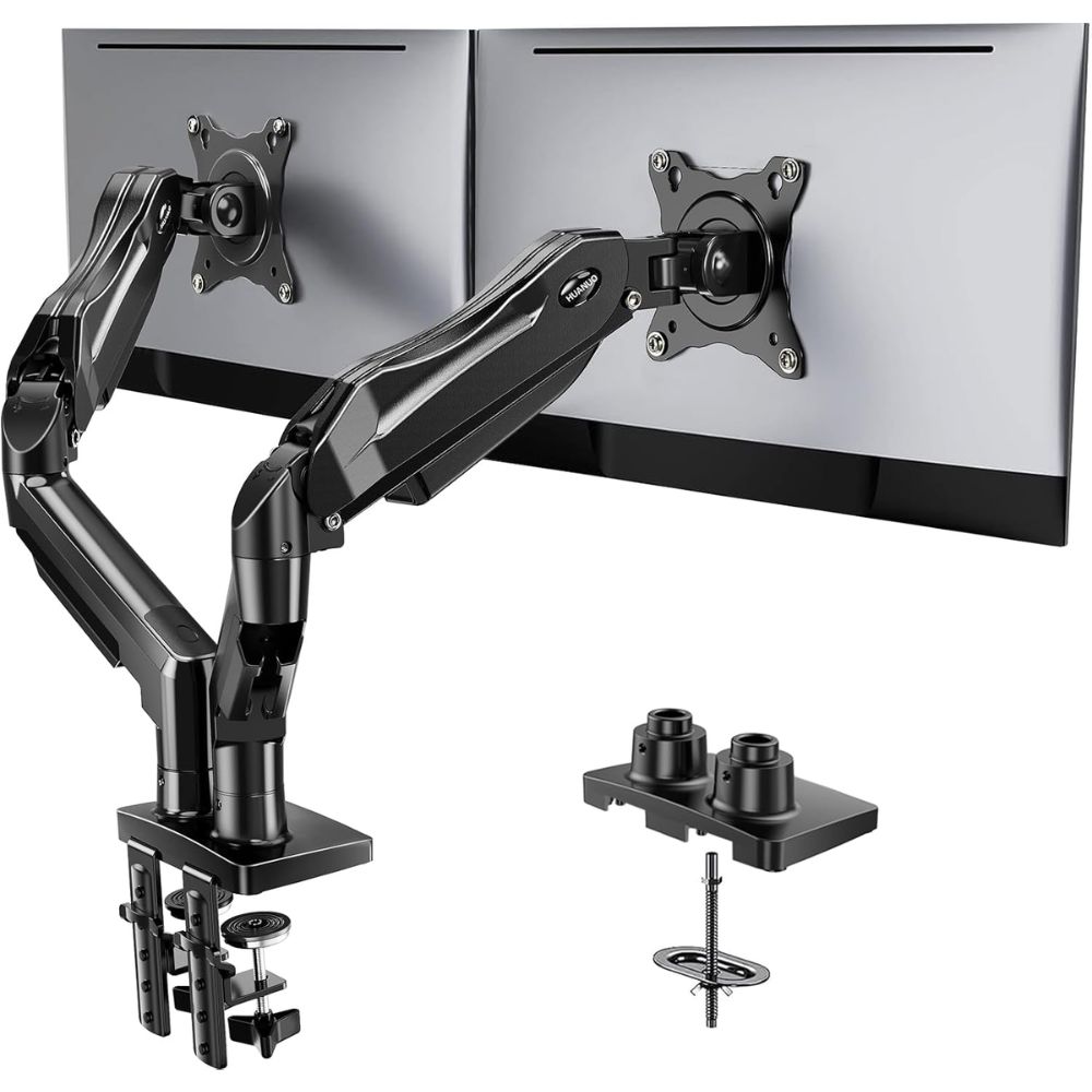 HUANUO Dual Monitor Mount - Best for Dual Monitors