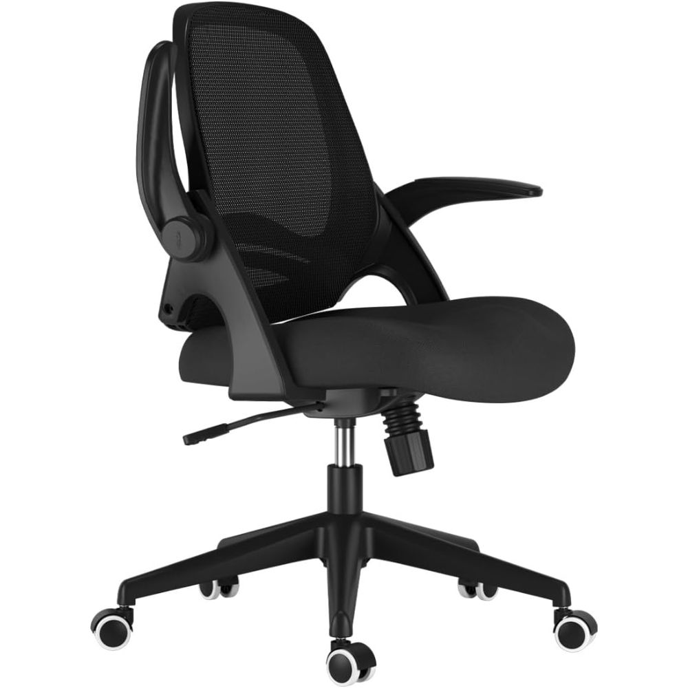 Best Office Chairs for Professionals Who Sit All Day: Comfort, Support, and Productivity (Top 13 Picks) Hbada Office Desk Chair with Flip-Up Armrests – Best for Short People