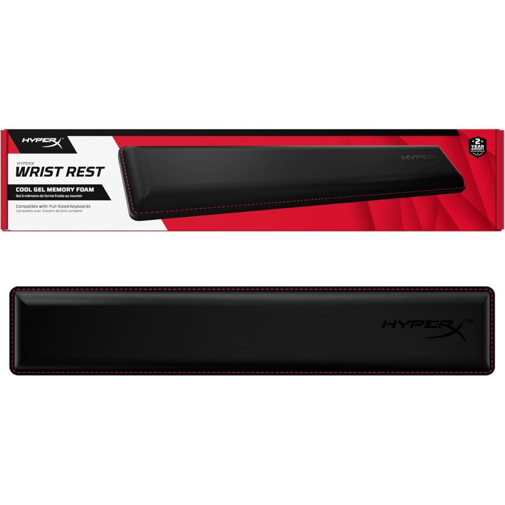 HyperX Cooling Gel Keyboard Wrist Rest - Best for Gaming Comfort with Cooling Support