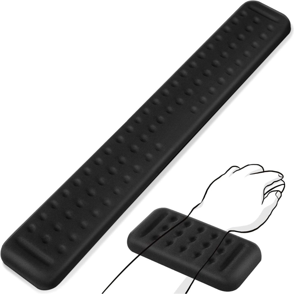 JEDIA Keyboard Wrist Rest with Mouse Pad Set - Best Value for Complete Desk Setup