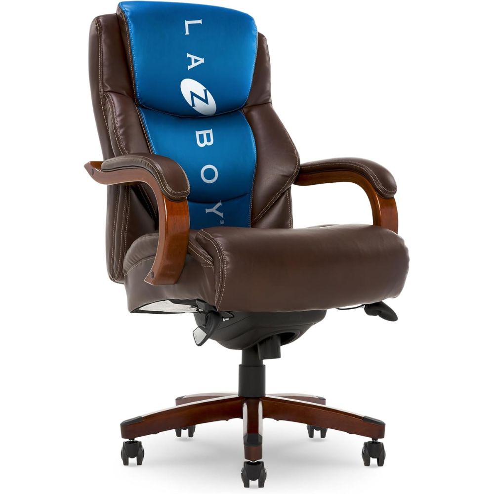Best Office Chairs for Professionals Who Sit All Day: Comfort, Support, and Productivity (Top 13 Picks) La-Z-Boy Delano Big and Tall Executive Office Chair – Best Leather Office Chair