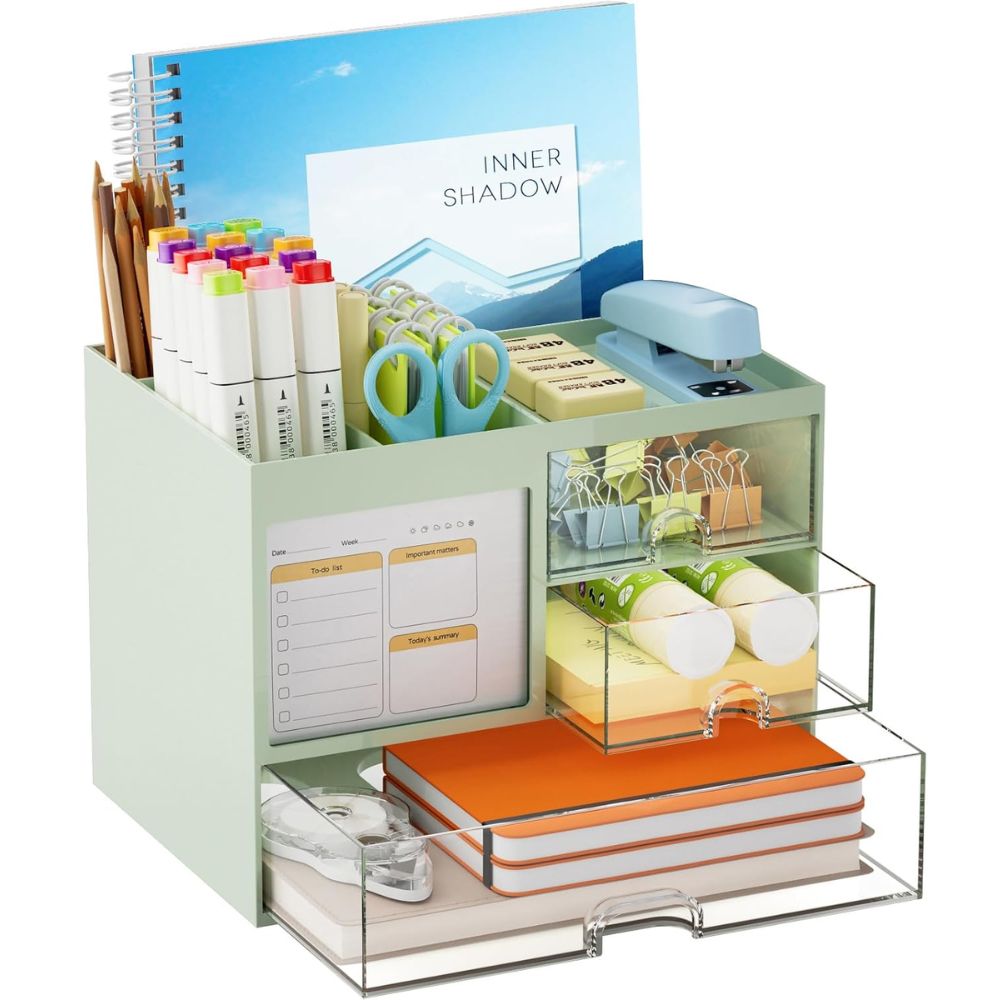 Marbrasse Multi-Functional Desk Organizer – Best Overall