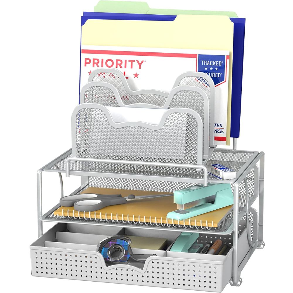 SimpleHouseware Mesh Desk Organizer – Best Mesh Organizer