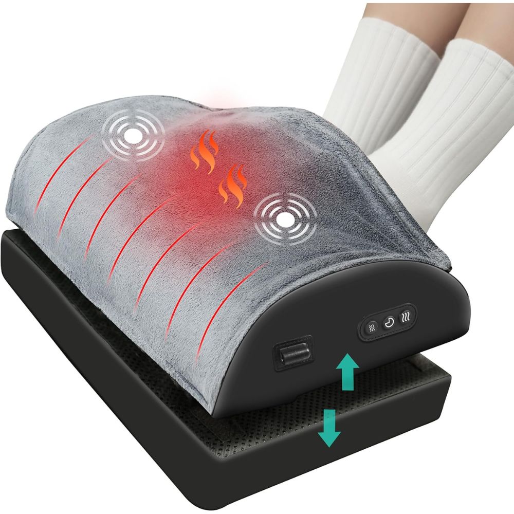 Top 5 Best Footrests for Professionals Sitting All Day (Improve Posture with Height-Adjustable Designs) Snailax Heated Foot Rest – Best Heated Footrest
