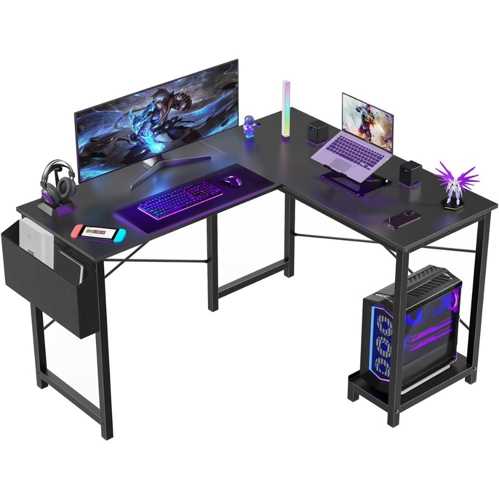 5 Best L-Shaped Desks to Boost Your Home Office Productivity Sweetcrispy L-Shaped Desk – Best Budget Pick