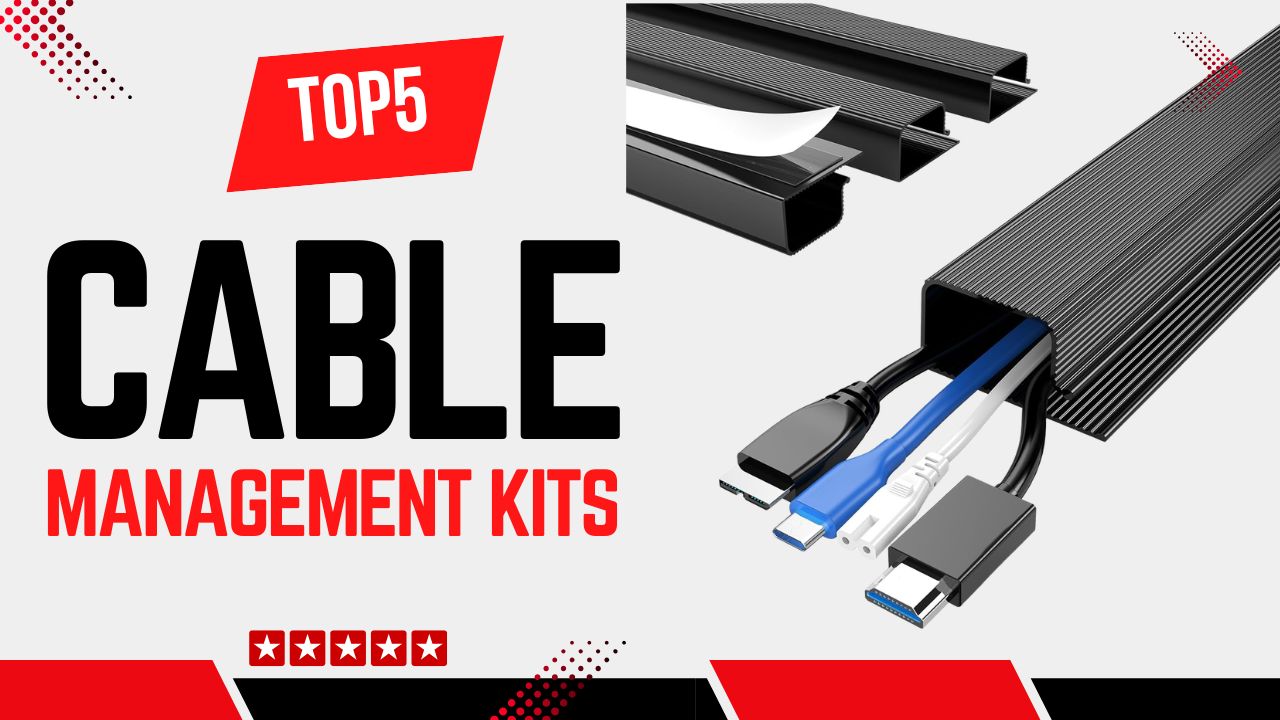 Top 5 Best Cable Management Kits for a Clutter-Free Desk Setup