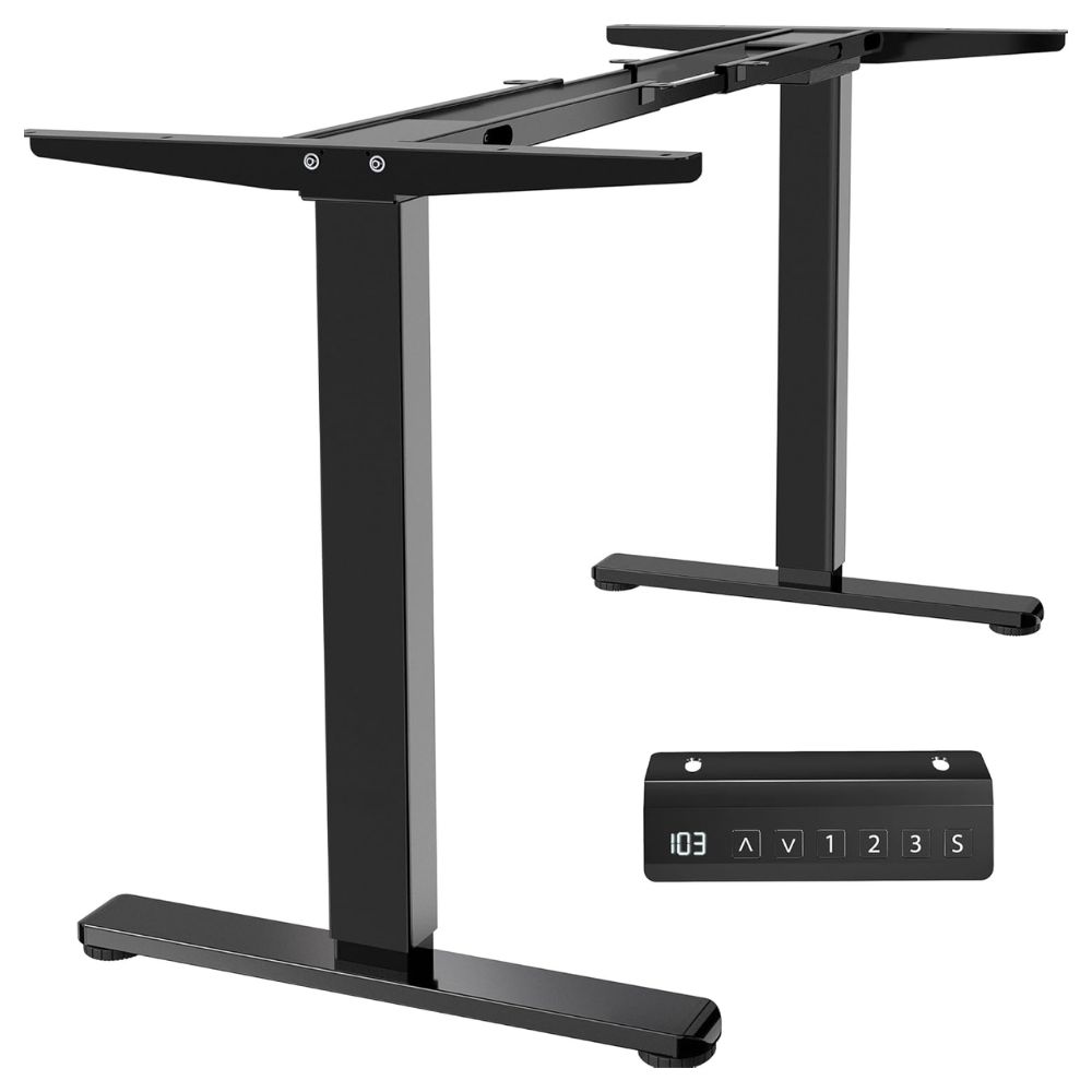 VIVO Heavy Duty Dual Motor Electric Standing Desk – Best for Heavy / Multi-Monitor Setups