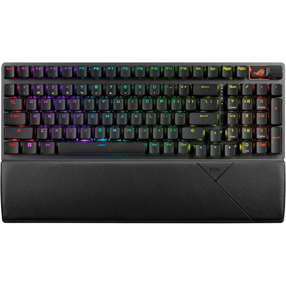 Top 5 Best Wireless Keyboards for Office & Home Use | Say Goodbye to Lag & Clutter with Long Battery Life & Stable Connectivity ASUS ROG Strix Scope II 96 - Best Wireless Keyboard for Gaming and Productivity Hybrid Use