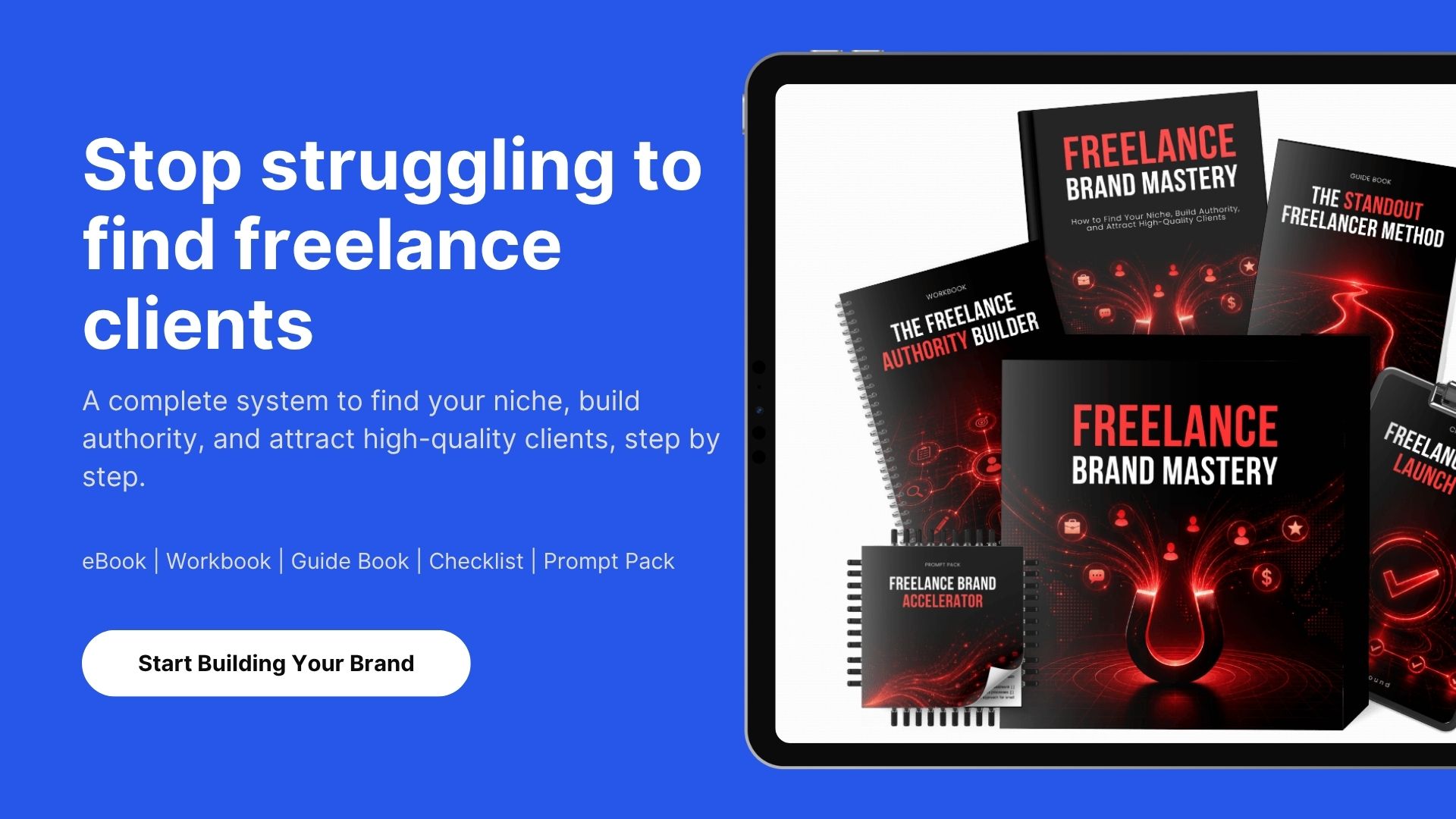 6 Costly Freelance Personal Branding Mistakes That Lose You Clients Freelance Brand Mastery Bundle Ad long