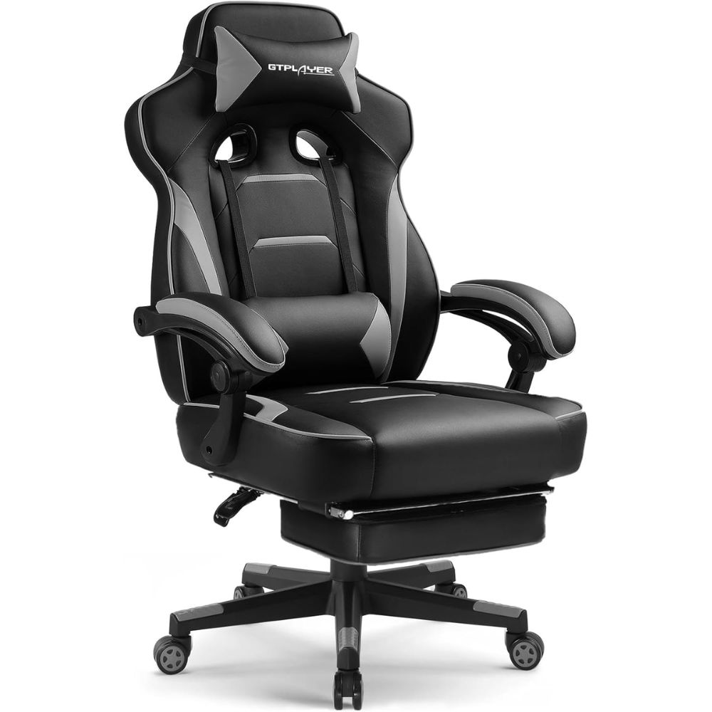 GTPLAYER Gaming Chair with Footrest - Best Budget