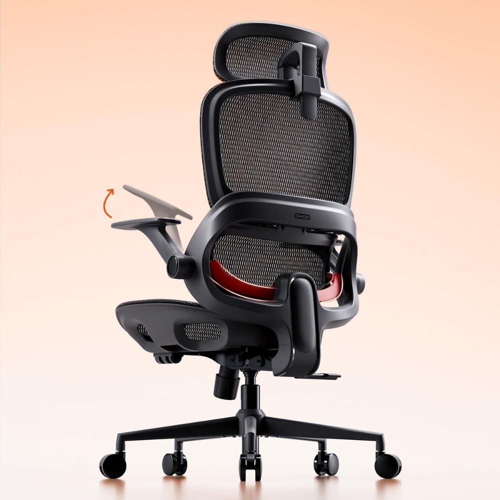SIHOO B100 Ergonomic Office Chair with Headrest – Best for Long Hours