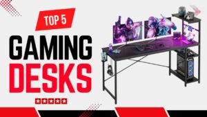 Top Best Gaming Desks for Hybrid Work & Gaming | Reduce Fatigue with Adjustable, Ergonomic Features
